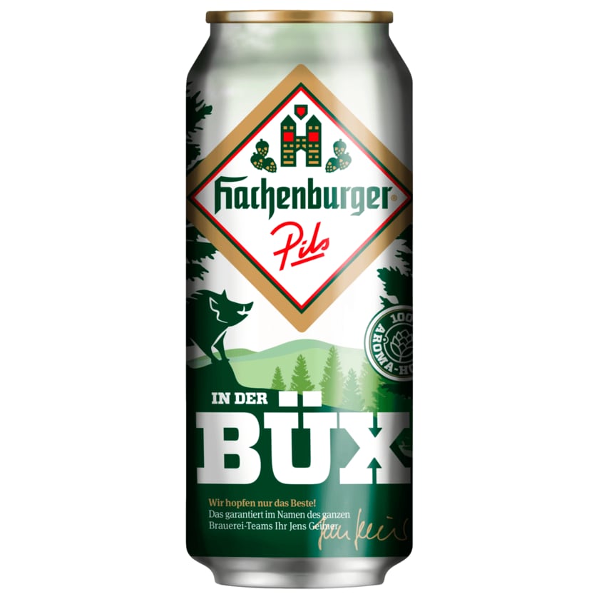 Hachenburger Pils Büx 0,5l